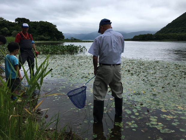 猪苗代湖の水質について調査