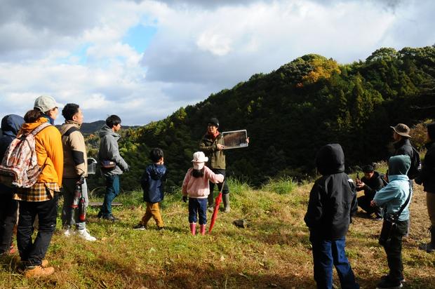 今まで活動してきた棚田にも入って里山との関係を勉強します。