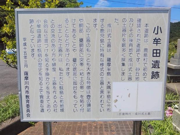 小牟田遺跡について